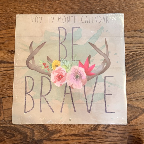 Be Brave and Farmers Market Calendar Set - Picture 4 of 5